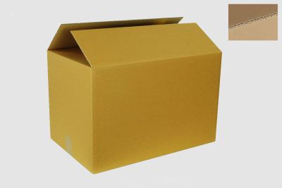 Wellpapp-Faltkartons 2-wellig, braun, 300x300x150 mm (Nr. 2W-36C