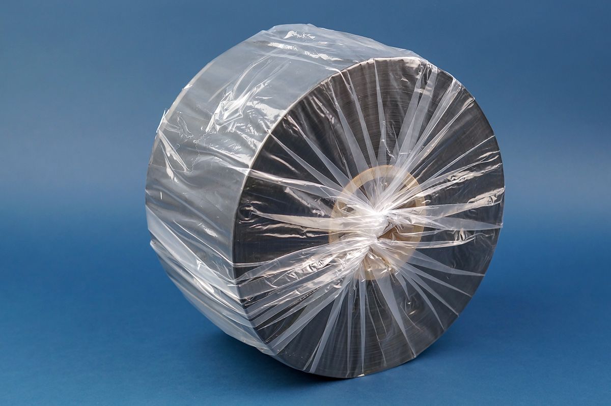 Schlauchfolie Blickdicht Schwarz LDPE Auf Rolle Nordwerk Verpackungen