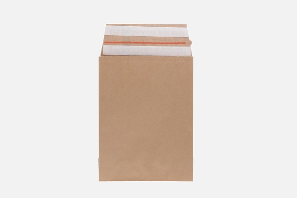Papier-Versandtaschen mit Seitenfalte