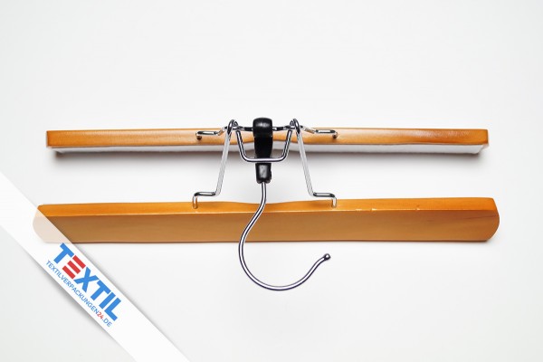 Wooden trouser hanger