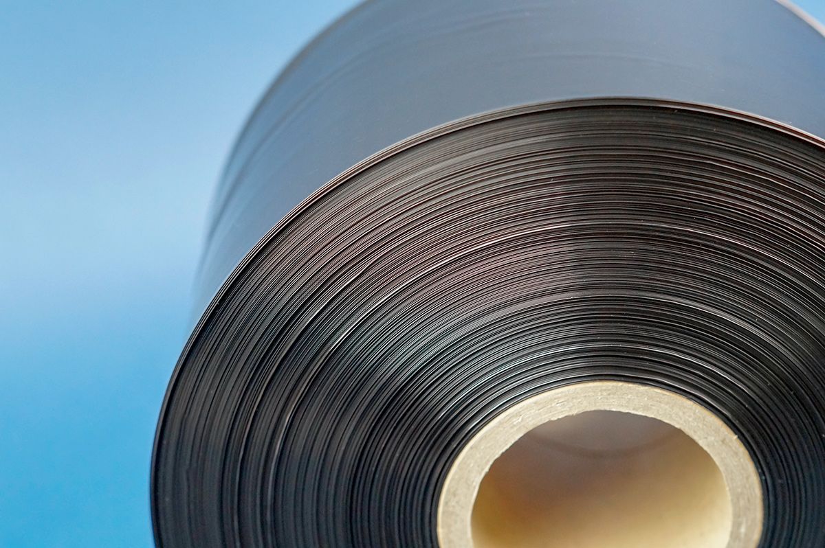 Schlauchfolie Blickdicht Schwarz LDPE Auf Rolle Nordwerk Verpackungen