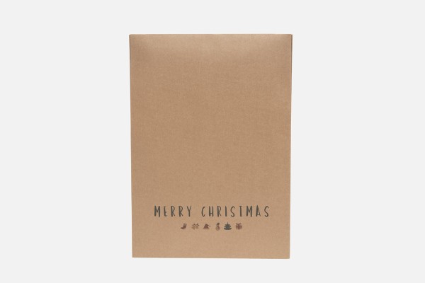 Mehrweg-Versandtaschen aus Papier Weihnachtsediton