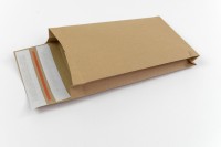 KRAFTMailer light Papier-Versandtaschen 200 x 300 + 100 mm zzgl. 2x25 mm Seitenfalte, 100 Stück