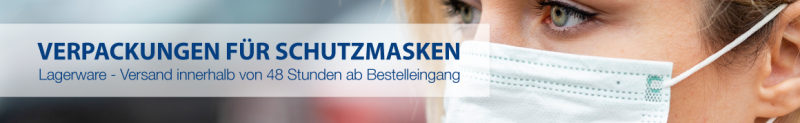 Verpackungen für Masken