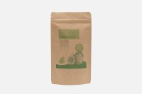 Standbodenbeutel Doybags aus Kraftpapier. Ohne Sichtfenster. Individuell mit Ihrem Logo bedruckt