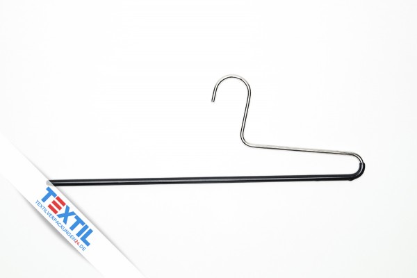 Rubberized trouser hanger