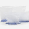 Gleitverschlussbeutel aus CPE-Folie im Frosted Design