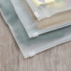 Gleitverschlussbeutel aus CPE-Folie im Frosted Design