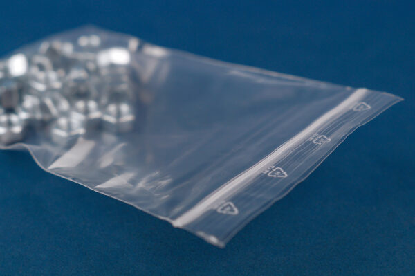 Druckverschlussbeutel aus extra starker 90 my LDPE-Folie