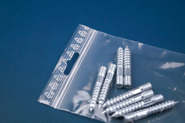 Druckverschlussbeutel aus extra starker 90 my LDPE-Folie