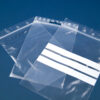 Druckverschlussbeutel aus recycelbarer 50 my LDPE-Folie