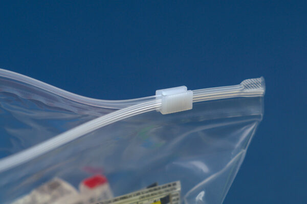 Gleitverschlussbeutel aus transparenter LDPE Folie