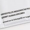 Sicherheitsversandtaschen für freigestellte medizinische Proben