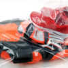 Flat bags without closure made of 50 µm transparent LDPE film