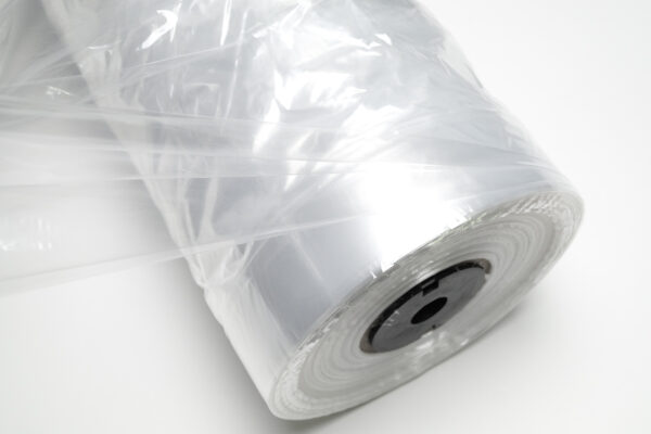 Leichter Rollenschlauch transparent, 600 mm Rollenbreite
