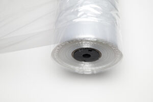 Leichter Rollenschlauch transparent, 600 mm Rollenbreite