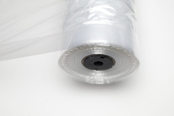 Lightweight tubular film on a roll transparent, 600 mm roll width