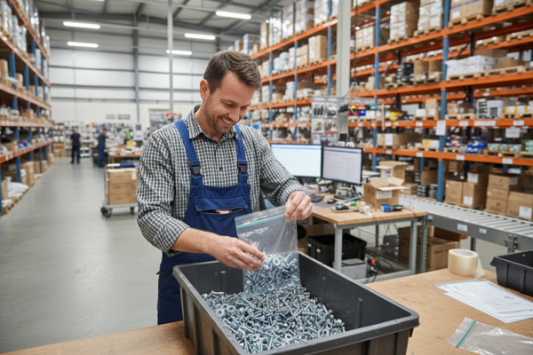 Druckverschlussbeutel aus recycelter LDPE Folie (PIR)