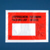 Self-adhesive document wallets in a dispenser box