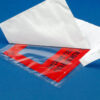 Self-adhesive document wallets in a dispenser box