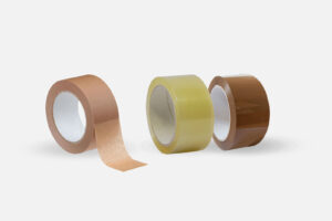 Paket-Klebeband aus Papier oder Kunststoff auf Rolle