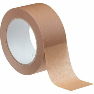 Paper or plastic packing tape on a roll