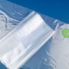 Transparente Flachbeutel aus 100 % PCR-Rezyklat (rLDPE)