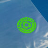Transparente Flachbeutel aus 100 % PCR-Rezyklat (rLDPE)