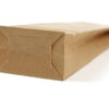 Kraftpapier Blockbodenbeutel mit oder ohne Sichtfenster