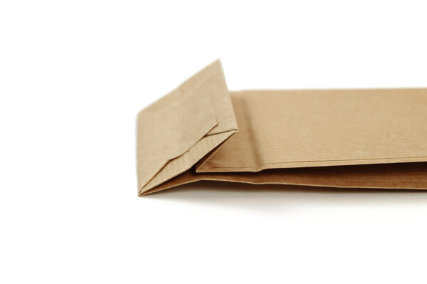 Kraftpapier Blockbodenbeutel mit oder ohne Sichtfenster