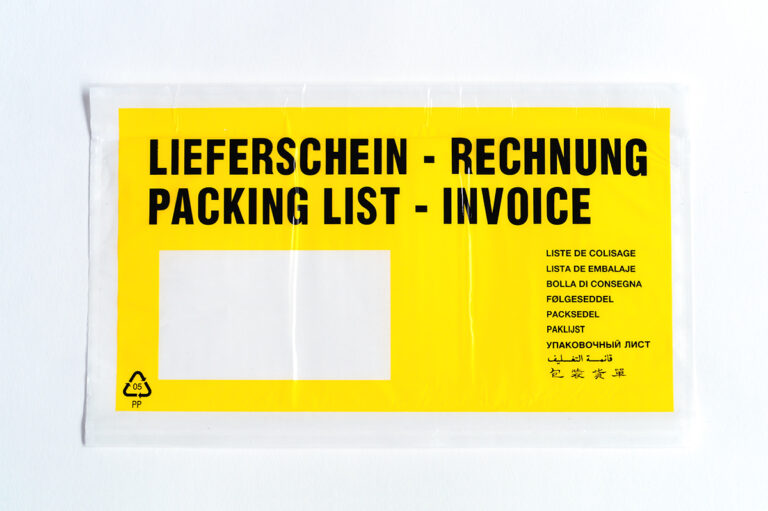 Selbstklebende Dokumententaschen DIN Lang in verschiedenen Farben Selbstklebende Dokumententaschen DIN Lang in verschiedenen Farben