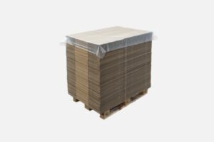 Pallet cover sheets / sheets on a roll, transparent or black