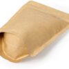 Standbodenbeutel aus Kraftpapier mit Aromaventil