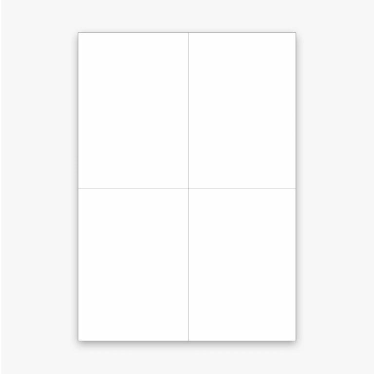 Selbstklebende Papier-Haftetiketten auf DIN A4 Bögen, weiß Selbstklebende Papier-Haftetiketten auf DIN A4 Bögen, weiß