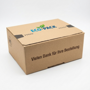 Karton mit Automatikboden, Selbstklebeverschluss und Ihrem Logo