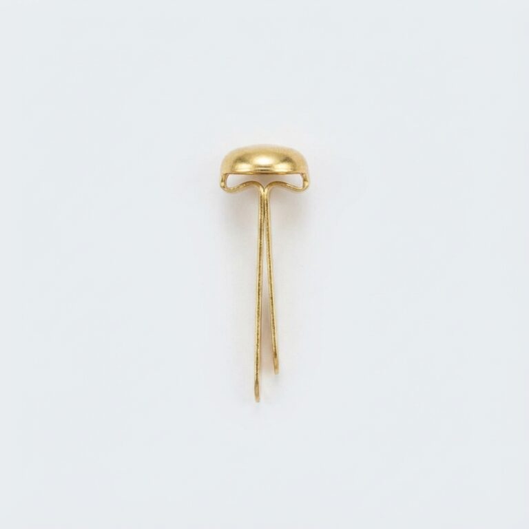 Sample bag closure clips, flat or round head Sample bag closure clips, flat or round head