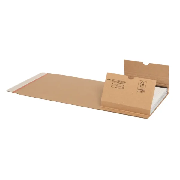 Faltkarton 210 x 150 x 60 mm, 1 wellig, braun