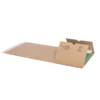 Faltkarton 270 x 175 x 70 mm, 1 wellig, braun, bedruckt