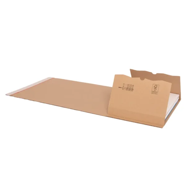 Faltkarton 330 x 230 x 100 mm, 1 wellig, braun