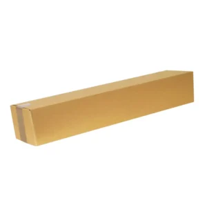 Cardboard box 100 x 100 x 1050 mm, single-wall, brown, printed