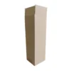 Faltkarton 100 x 100 x 300 mm, 1 wellig, braun, bedruckt