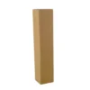 Faltkarton 100 x 100 x 500 mm, 1 wellig, braun
