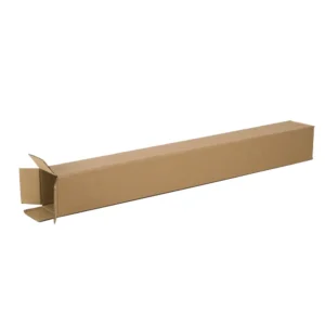 Cardboard box 100 x 100 x 800 mm, single-wall, brown