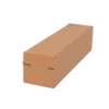 Faltkarton 105 x 105 x 440 mm, 1 wellig, braun