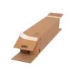 Faltkarton 105 x 105 x 440 mm, 1 wellig, braun