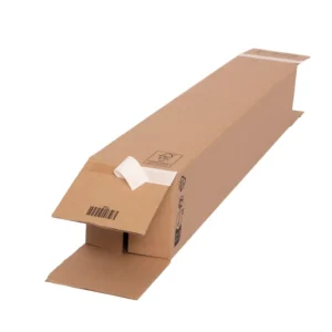 Cardboard box 105 x 105 x 610 mm, single-wall, brown