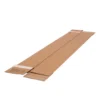 Faltkarton 105 x 105 x 860 mm, 1 wellig, braun, bedruckt