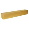 Faltkarton 110 x 110 x 1000 mm, 1 wellig, braun, bedruckt