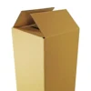 Faltkarton 120 x 120 x 1200 mm, 1 wellig, braun, bedruckt