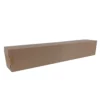 Faltkarton 150 x 150 x 1000 mm, 1 wellig, braun